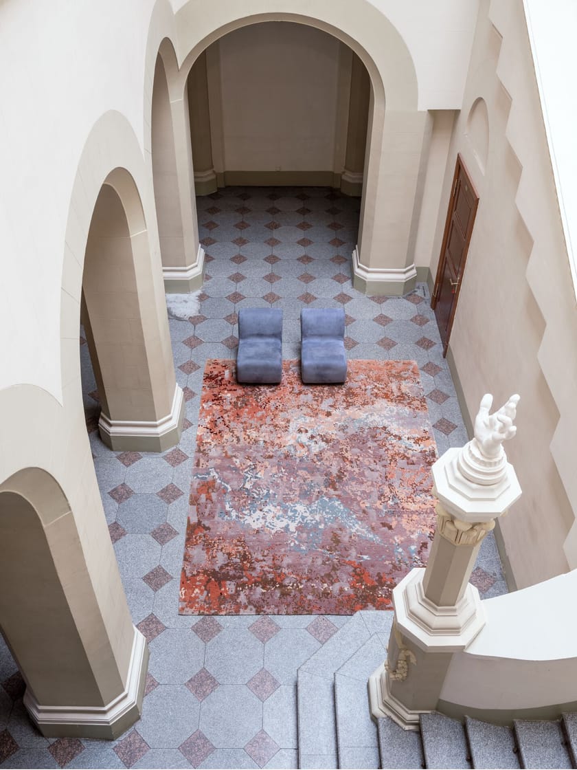 VOLCANIC SAGA by Tapis Rouge - Tappeto rettangolare fatto a mano - 4