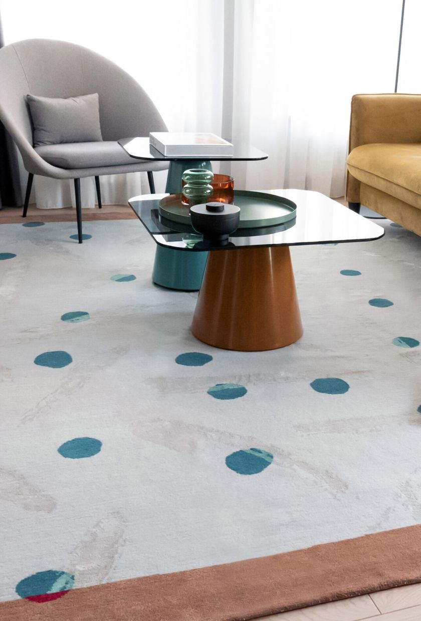 YUKI OCRE by Tapis Rouge - Tappeto fatto a mano rettangolare - 4