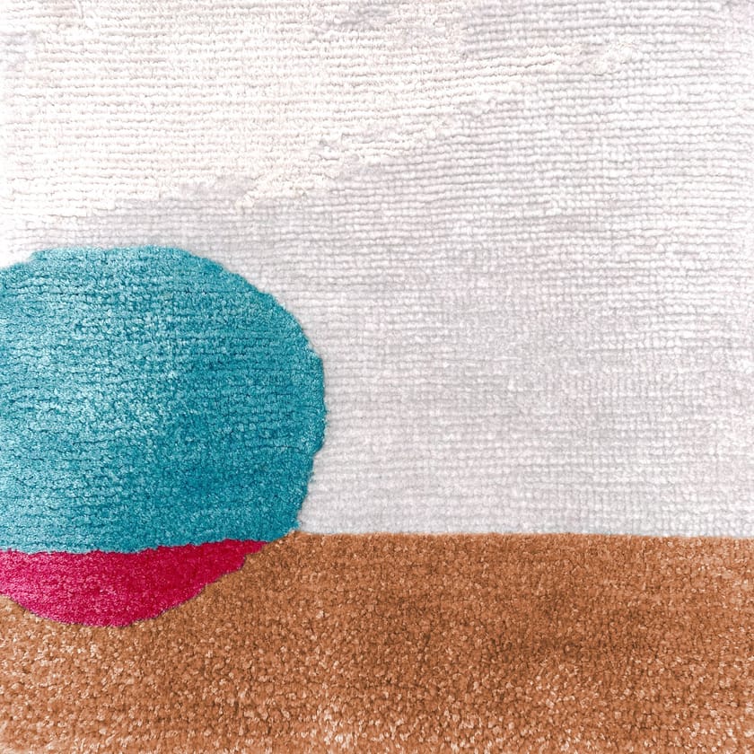 YUKI OCRE by Tapis Rouge - Tappeto fatto a mano rettangolare - 3