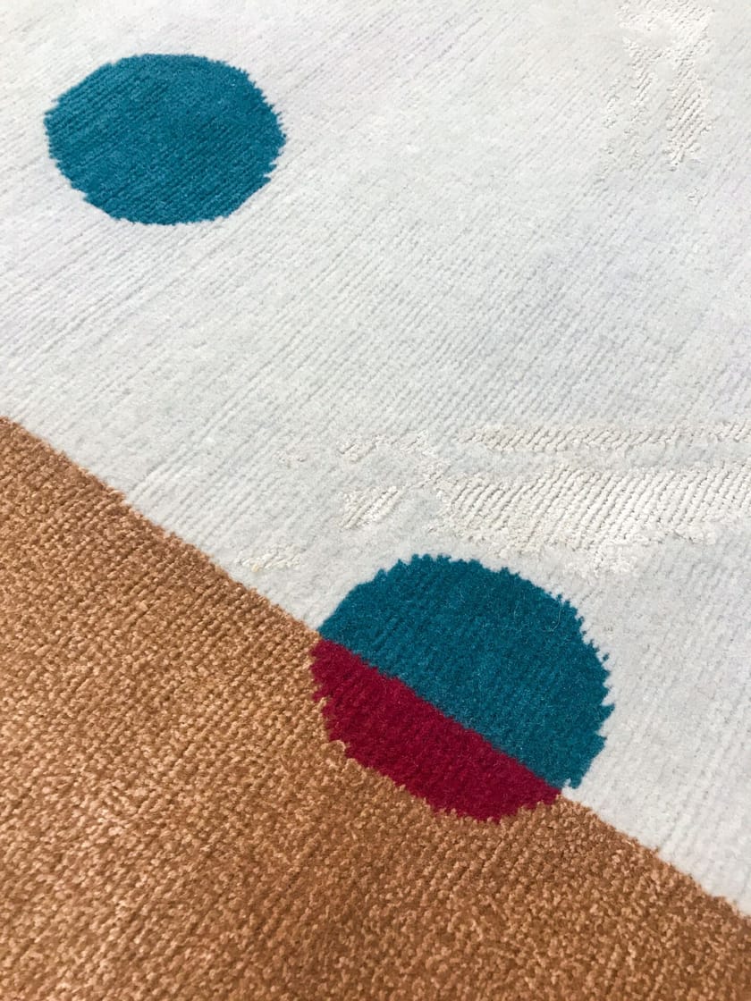 YUKI OCRE by Tapis Rouge - Tappeto fatto a mano rettangolare - 2