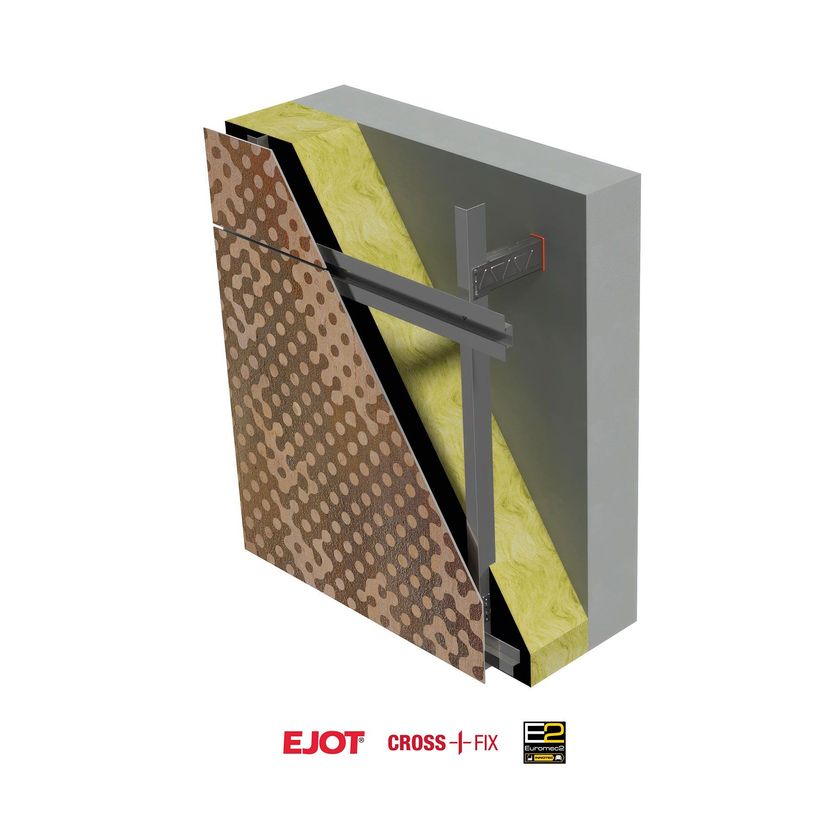 ULTRALIGHT FAÇADE - TRACCE VIVENTI Panel for facade By Tecnografica