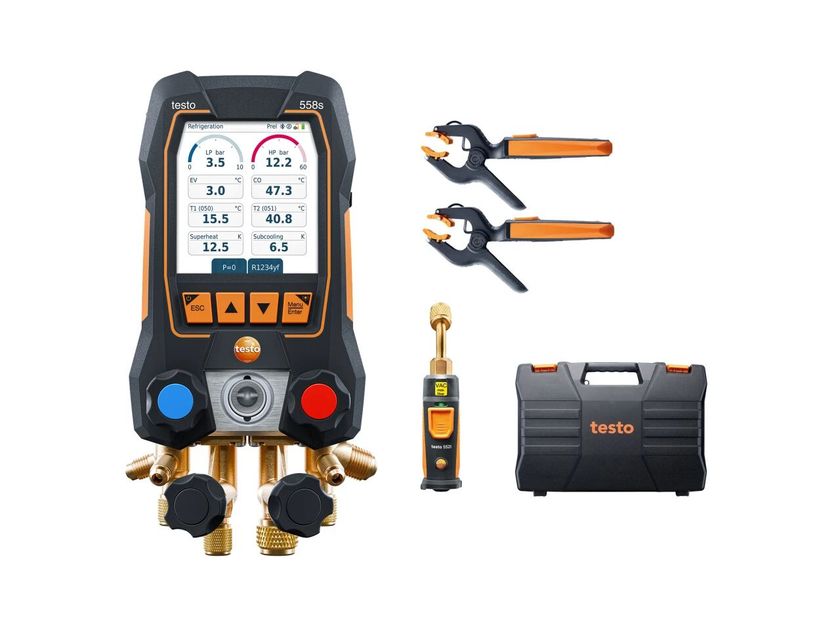 TESTO 558S KIT SMART VUOTO Measurement, control, thermographic and ...