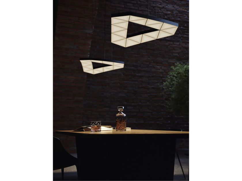 TRI LIGHT Suspension LED By Tokio. | design Asobi