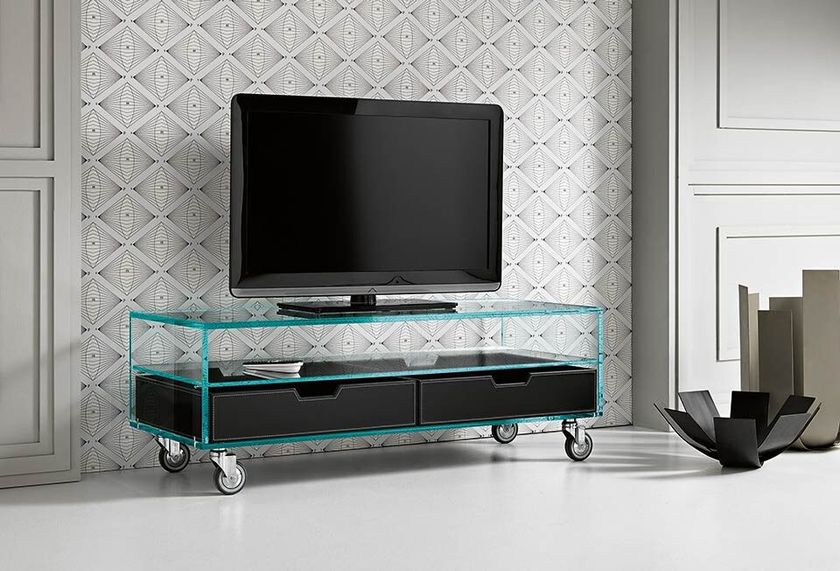 Mobili Mobile Porta Tv Moderno Vetro Mobile Porta TV In Legno Di