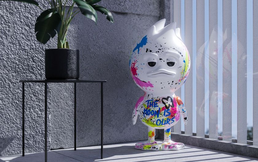 TUD x PunkMeTender Scultura in ABS By Tud Toy
