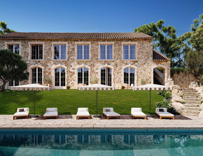 NATA UX ROMAN by Umbrosa - Ombrellone in tessuto acrilico - 2