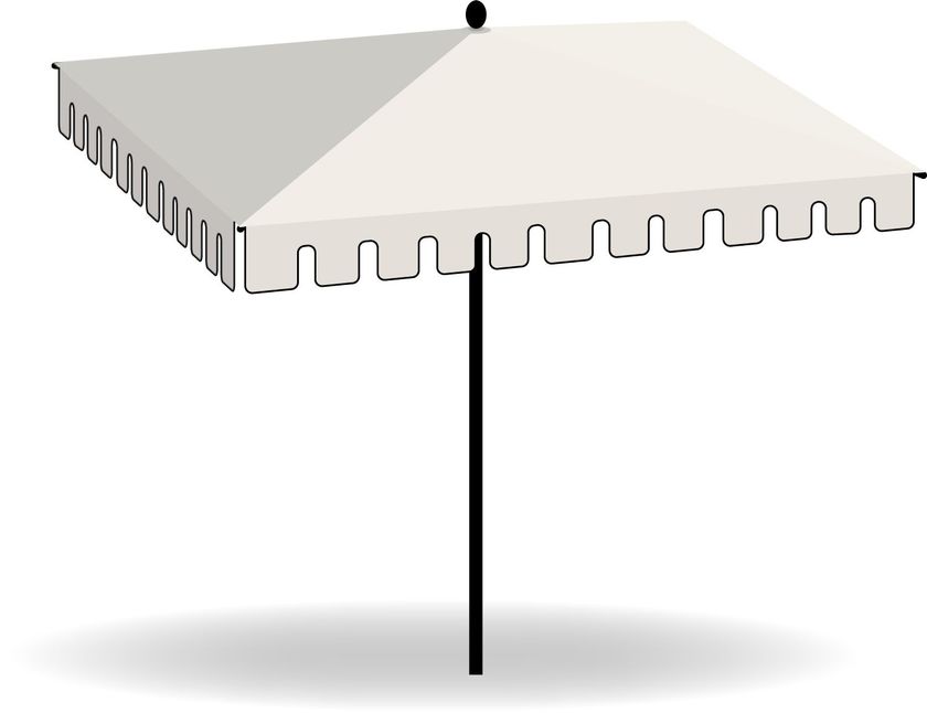 NATA UX ROMAN by Umbrosa - Ombrellone in tessuto acrilico - 3