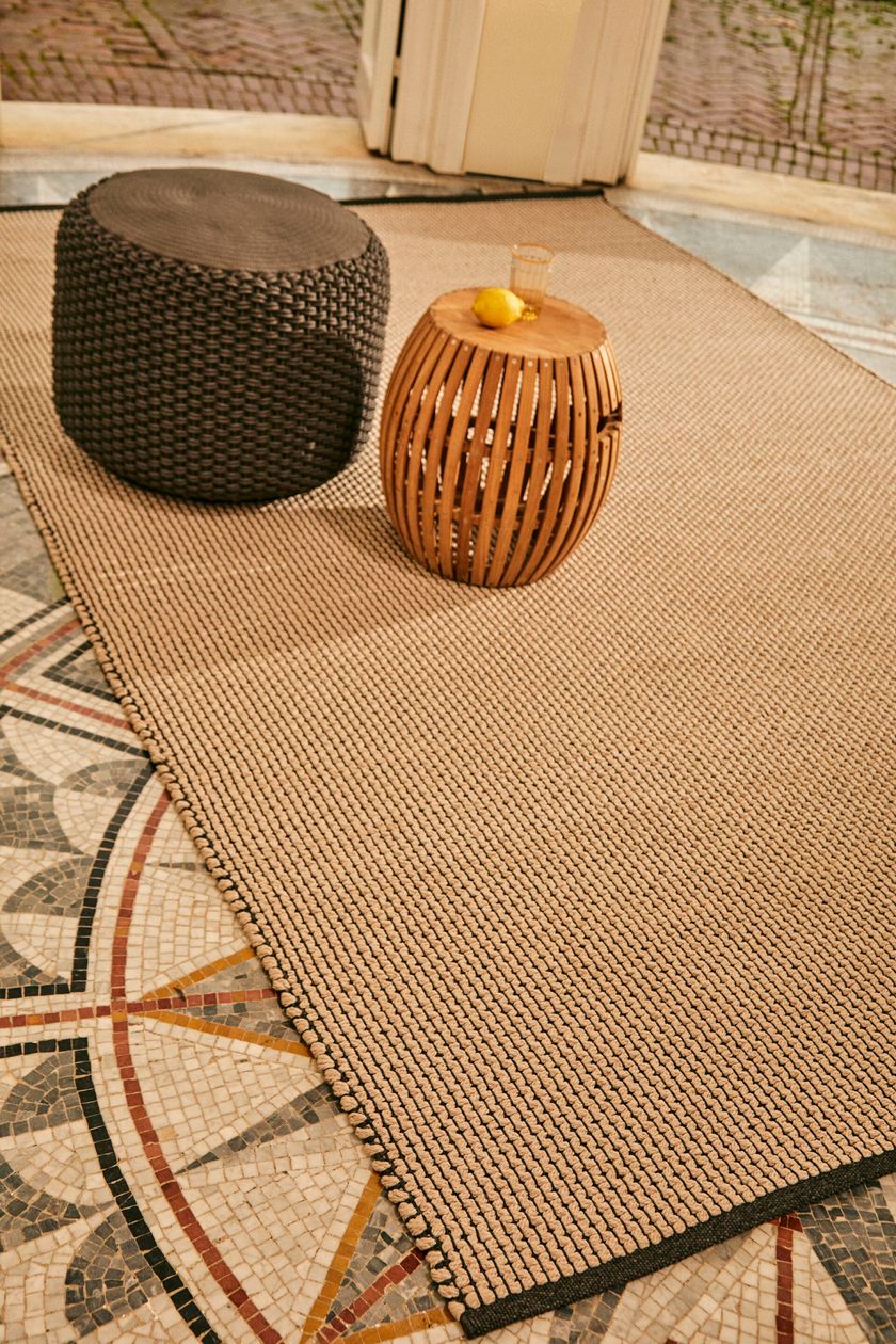 Rectangular rug Recycled fabric outdoor rugs By Unopiù