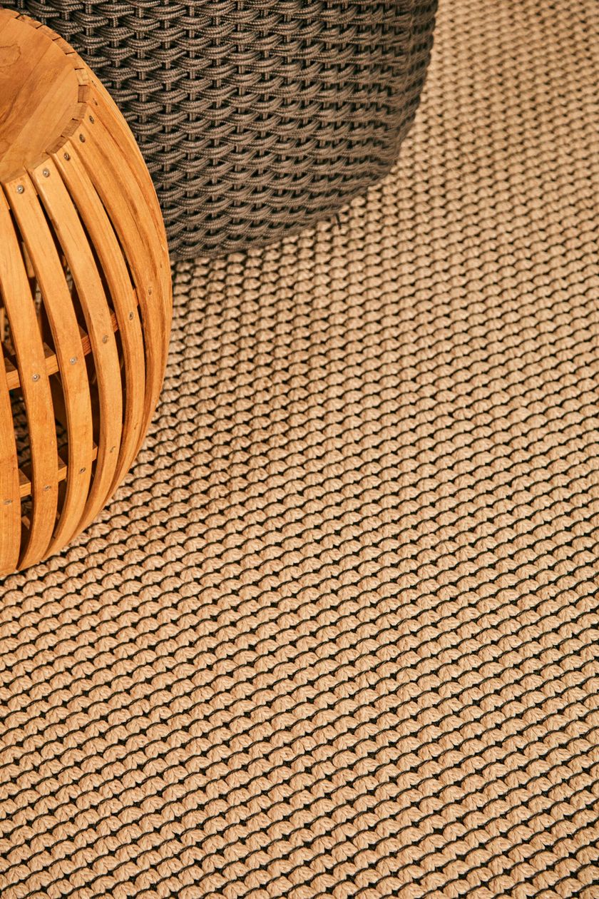 Rectangular rug Recycled fabric outdoor rugs By Unopiù