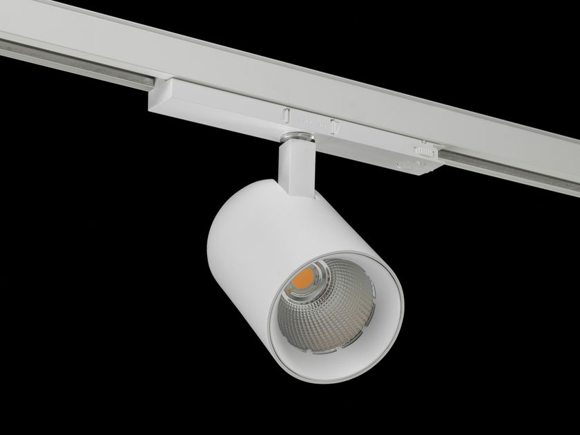 Halogen powder coated aluminium Track-Light VARO By LUNOO