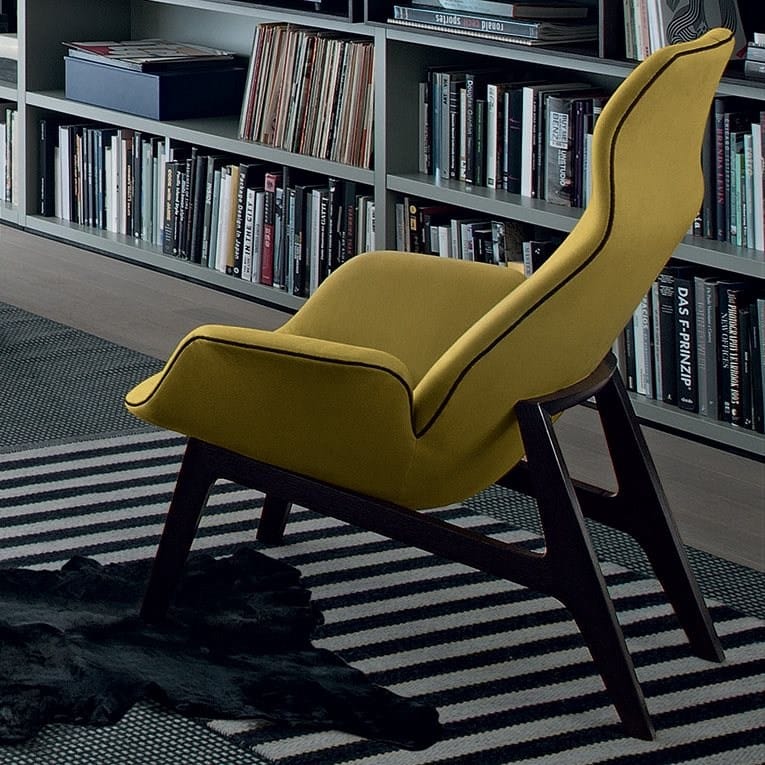 VENTURA LOUNGE Armchair By Poliform design JeanMarie Massaud