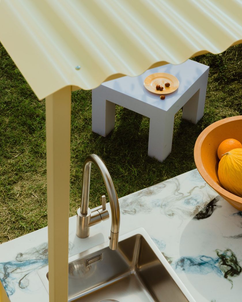 VERY SIMPLE OUTDOOR KITCHEN Cucina da esterno By VERY SIMPLE KITCHEN.