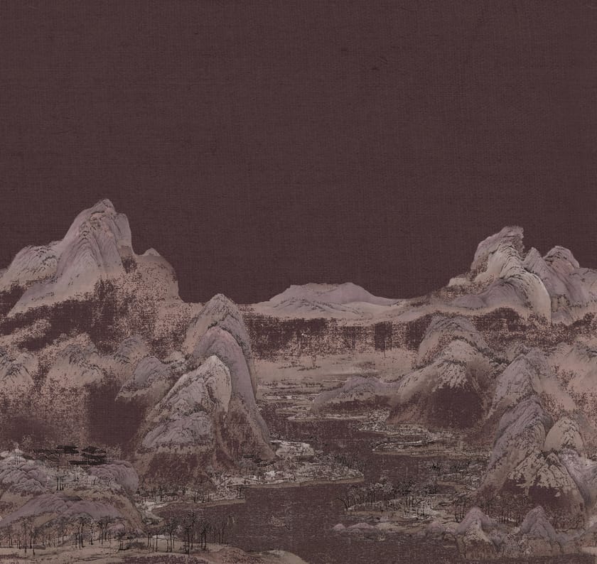 VIA DELLA SETA by Texturae - Carta da parati lavabile con paesaggi - 4