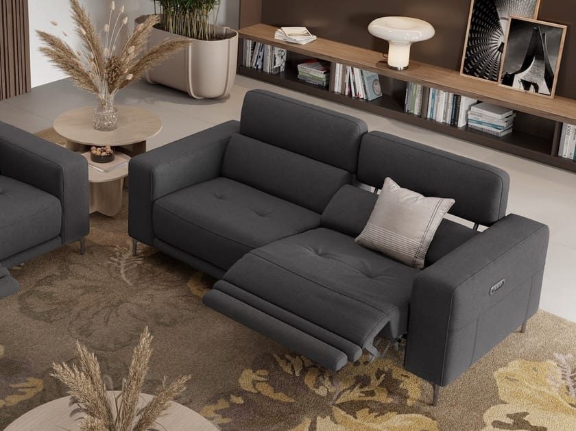 VIGO Sofá 3 plazas de tela By Sofanella