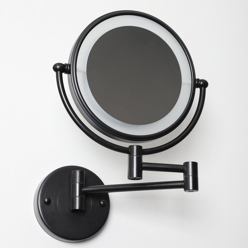 Miroir Grossissant Vintage Babyliss Avec éclairage 220V - Dimensions 39x27x16 Cm, Neuf
