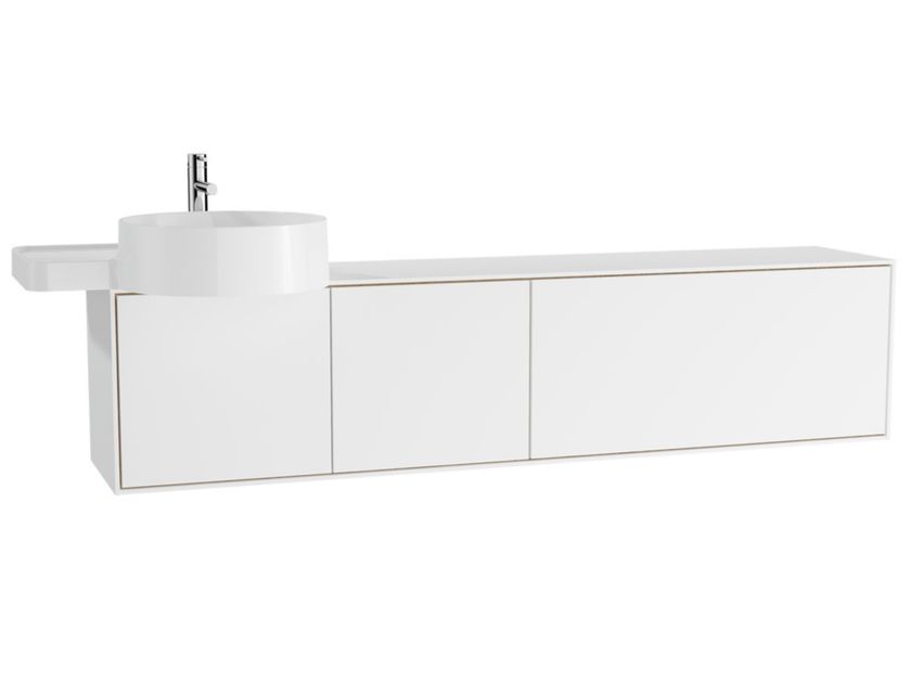 Voyage For Countertop Washbasin Vanity Unit With Doors Voyage Collection By Vitra Bathrooms Design Arik Levy