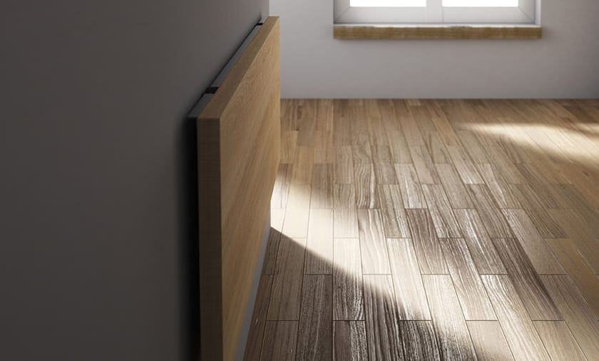 Wall mounted dropleaf wooden table VULCANO By CANCIO