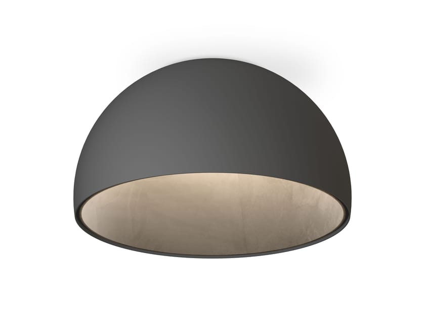 DUO PETRA by Vibia - Lampada da soffitto a LED in alluminio e ardesia - 2
