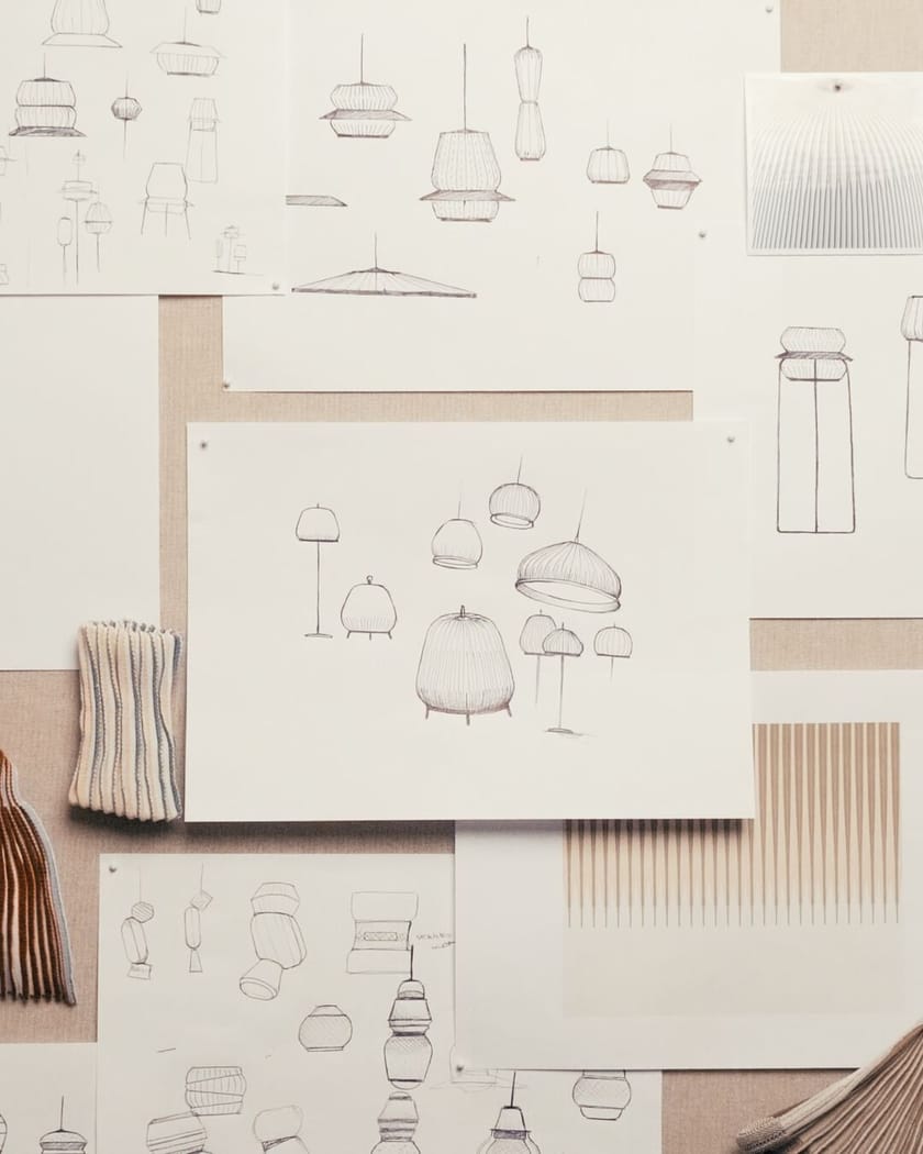 KNIT by Vibia - Lampada a sospensione a LED in tessuto - 15