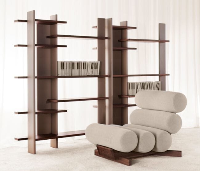 1480 SOFIA by Vibieffe - Poltrona sfoderabile con poggiapiedi - 5