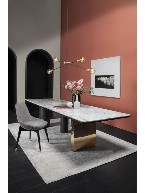 4000 ROYAL Mesa de jantar retangular By Vibieffe design