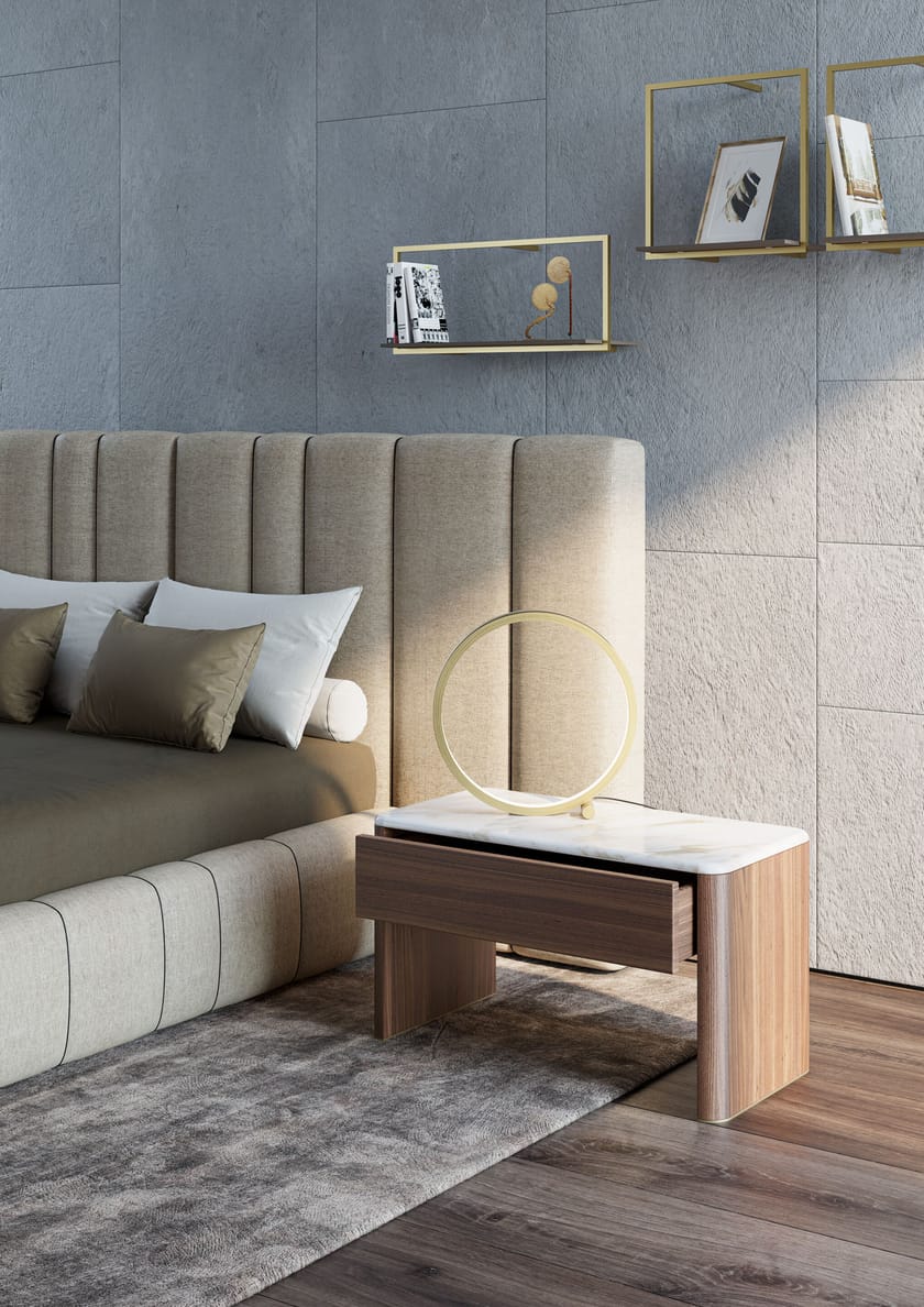 9575 XENIA Bedside table By Vibieffe