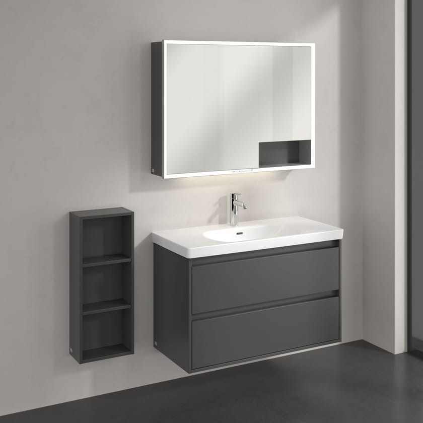 MY VIEW + by Villeroy & Boch - Mobile bagno a giorno sospeso - 40