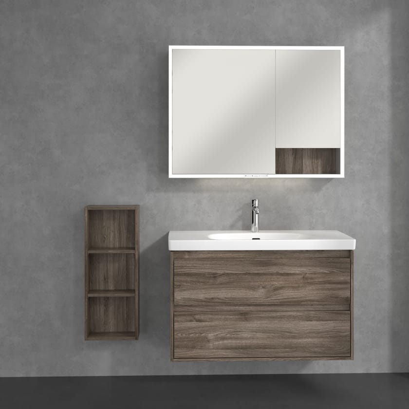 MY VIEW + by Villeroy & Boch - Mobile bagno a giorno sospeso - 23