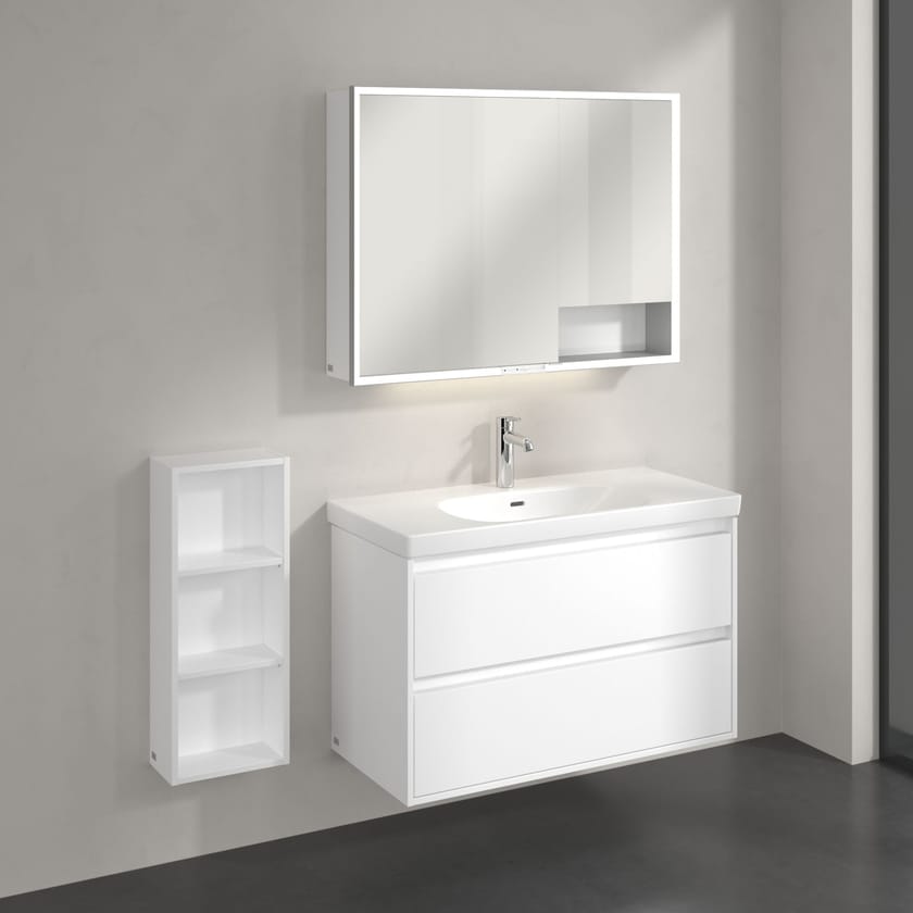 MY VIEW + by Villeroy & Boch - Mobile bagno a giorno sospeso - 28