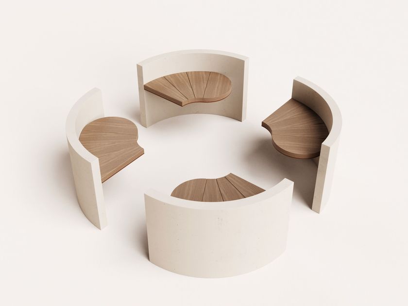SIBILLA Bench By Viscio Urban Design