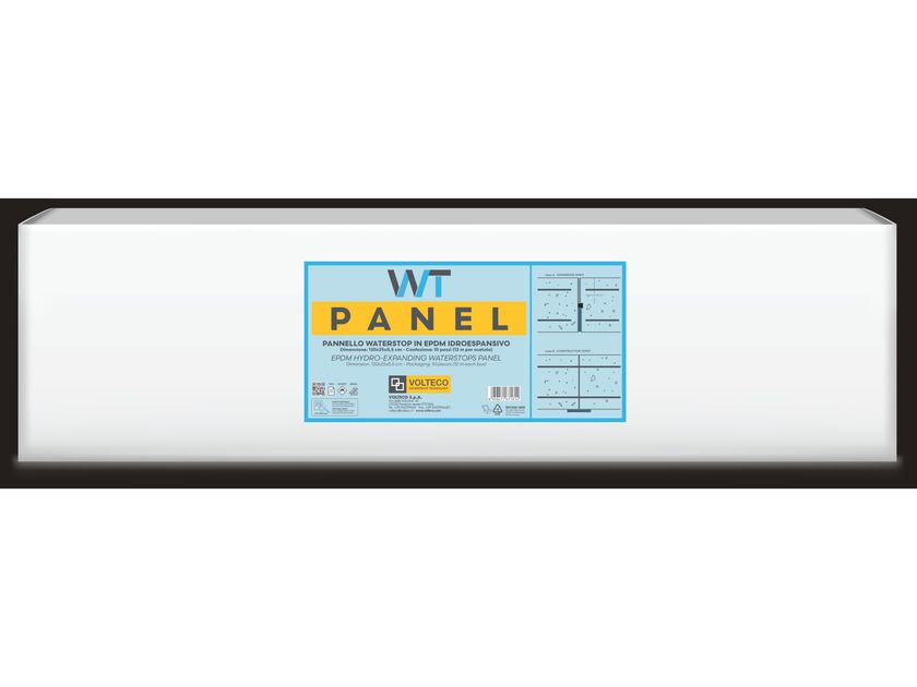 WT PANEL Waterstop hidro-expansivo e resina By Volteco