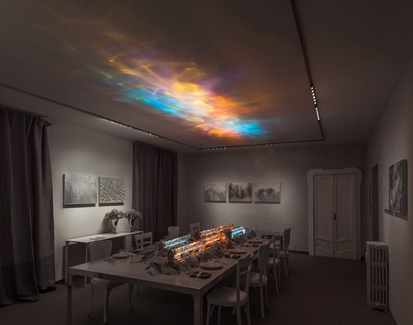 BE AETHER by WAW COLLECTION - Lampada decorativa cinetica da tavolo - 3