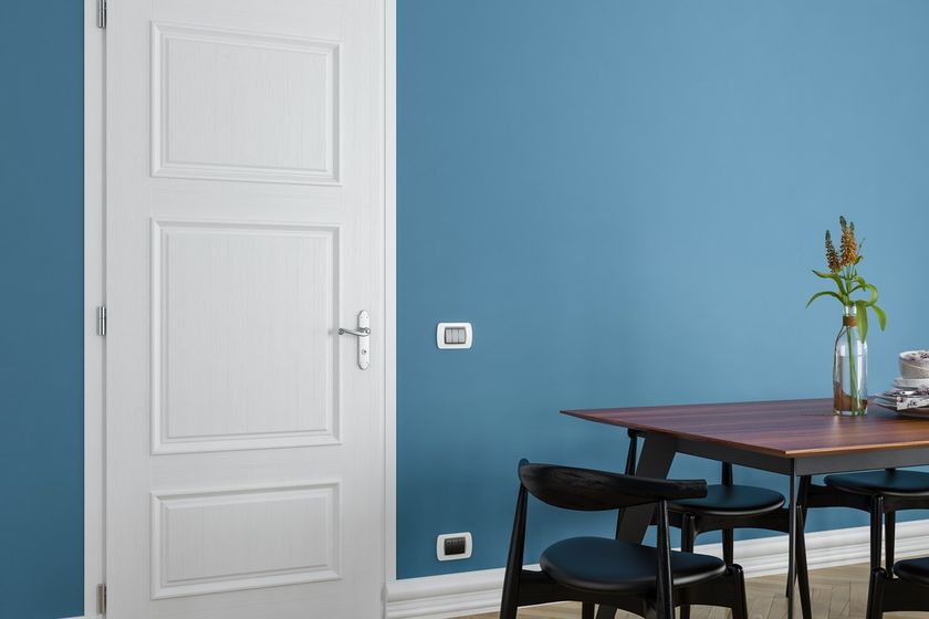 WHITE WOOD OPAQUE Self adhesive plastic furniture foil with wood effect