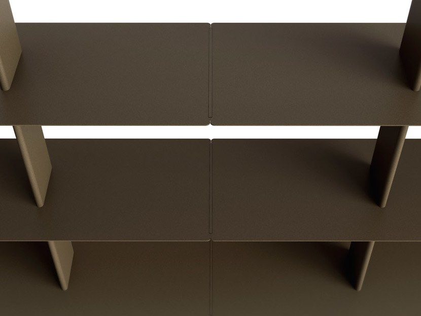 WING 1600 CORNER Open extruded aluminium office shelving By ...