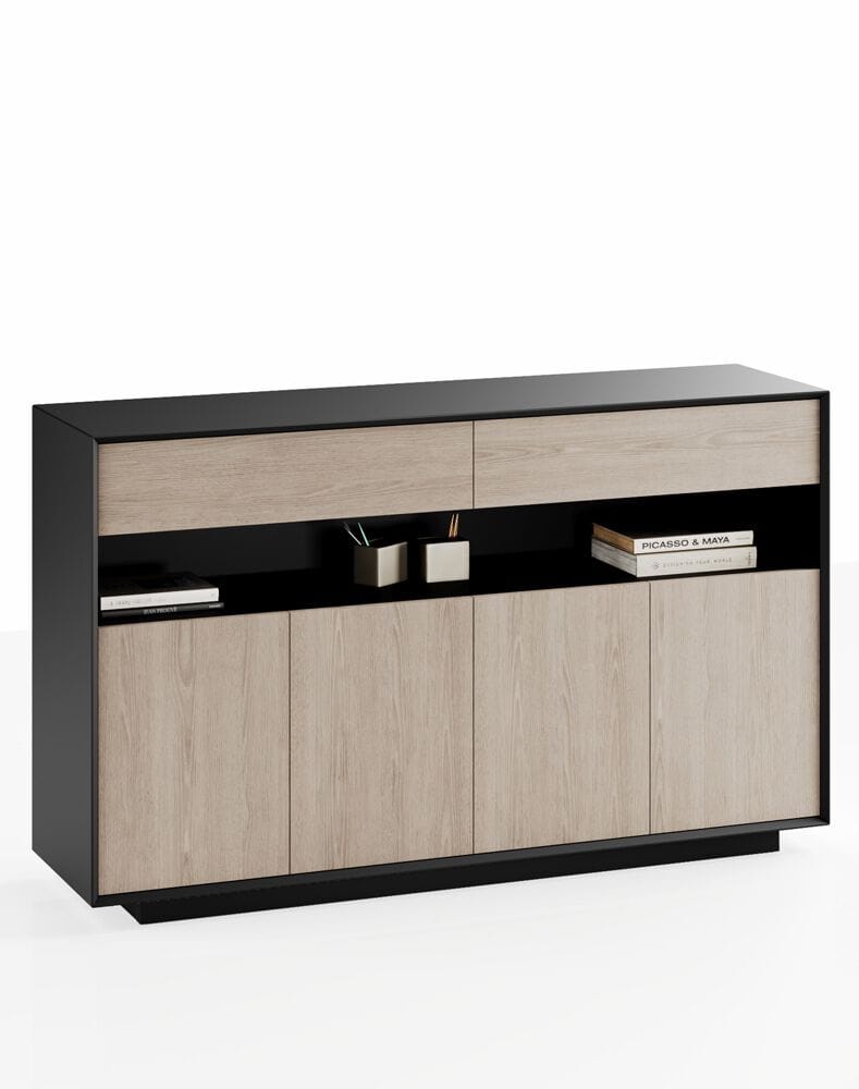 EDGE by WORKSPACE - Mobile ufficio in legno con ante a battente - 9