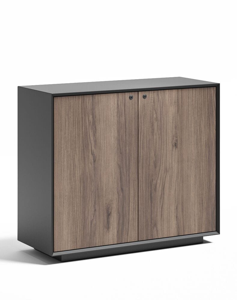 EDGE by WORKSPACE - Mobile ufficio basso in legno con ante a battente - 10