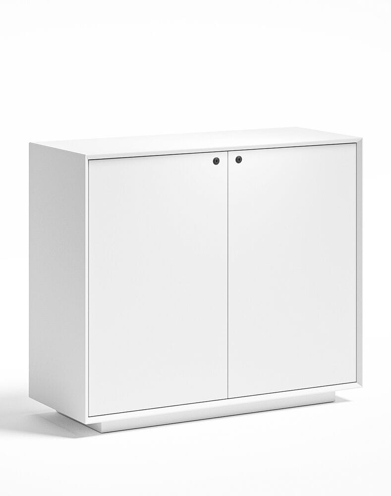 EDGE by WORKSPACE - Mobile ufficio basso in legno con ante a battente - 18