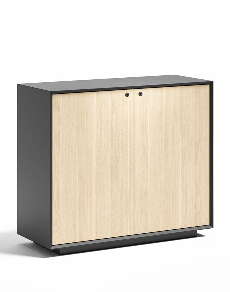 EDGE by WORKSPACE - Mobile ufficio basso in legno con ante a battente - 7