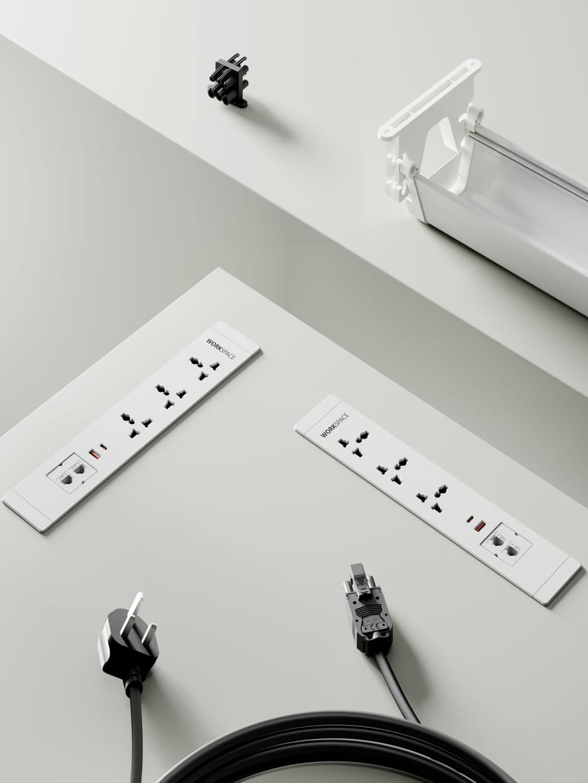 SINGLE USER by WORKSPACE - Modulo presa di corrente e dati - 5