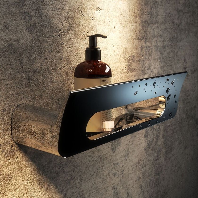 Porta Sapone In PVC Bianco Moderno Per Box Doccia - Vendita Online