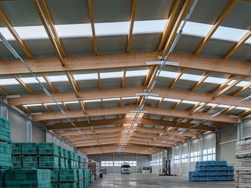 Logistic warehouses Prefabricated house By Wolf System