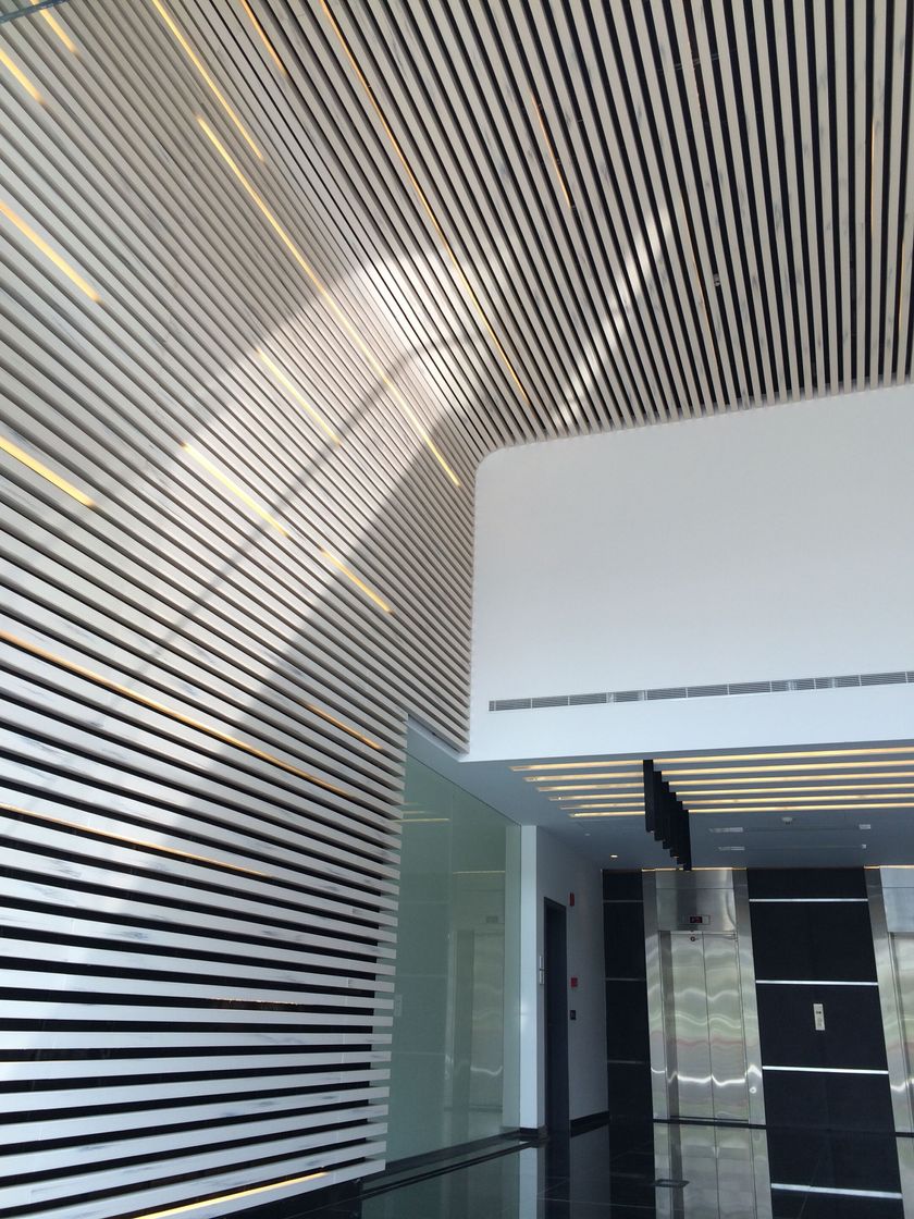 WOODN MODULATUS TH5025 Wood-product ceiling tiles By Woodn Greenwood