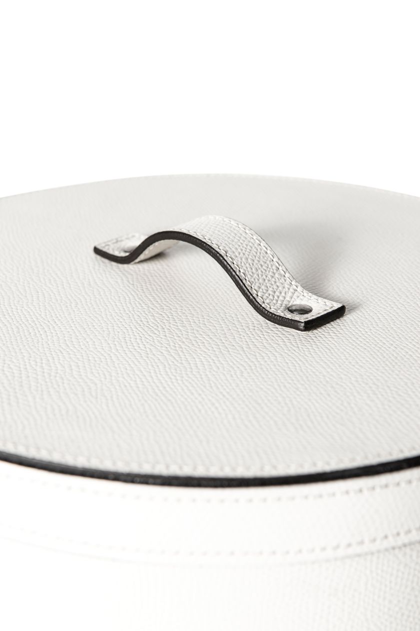 Bathroom waste bin Calfskin bathroom waste bin / storage box By