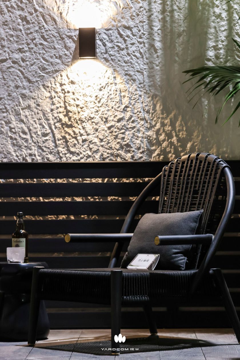 ZITHER by YARDCOM - Poltrona da giardino in rattan con braccioli - 4