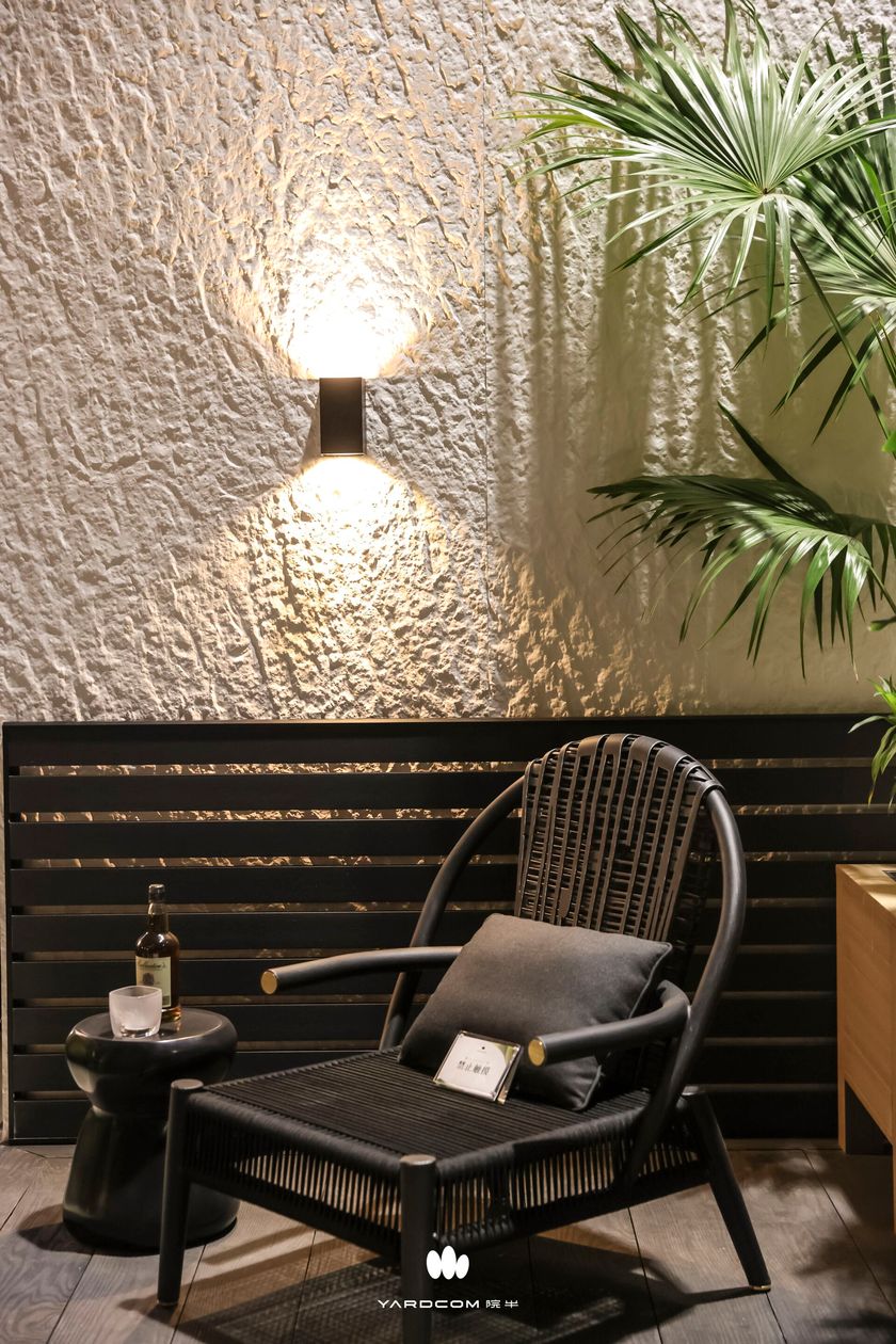 ZITHER by YARDCOM - Poltrona da giardino in rattan con braccioli - 5