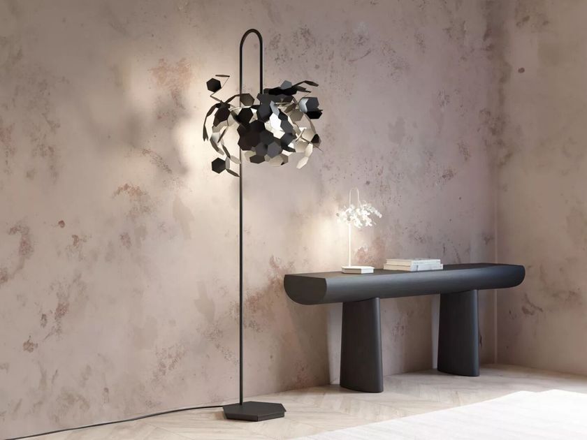 ANDROMEDA Metal floor lamp By ZAVA | design Paolo Ulian