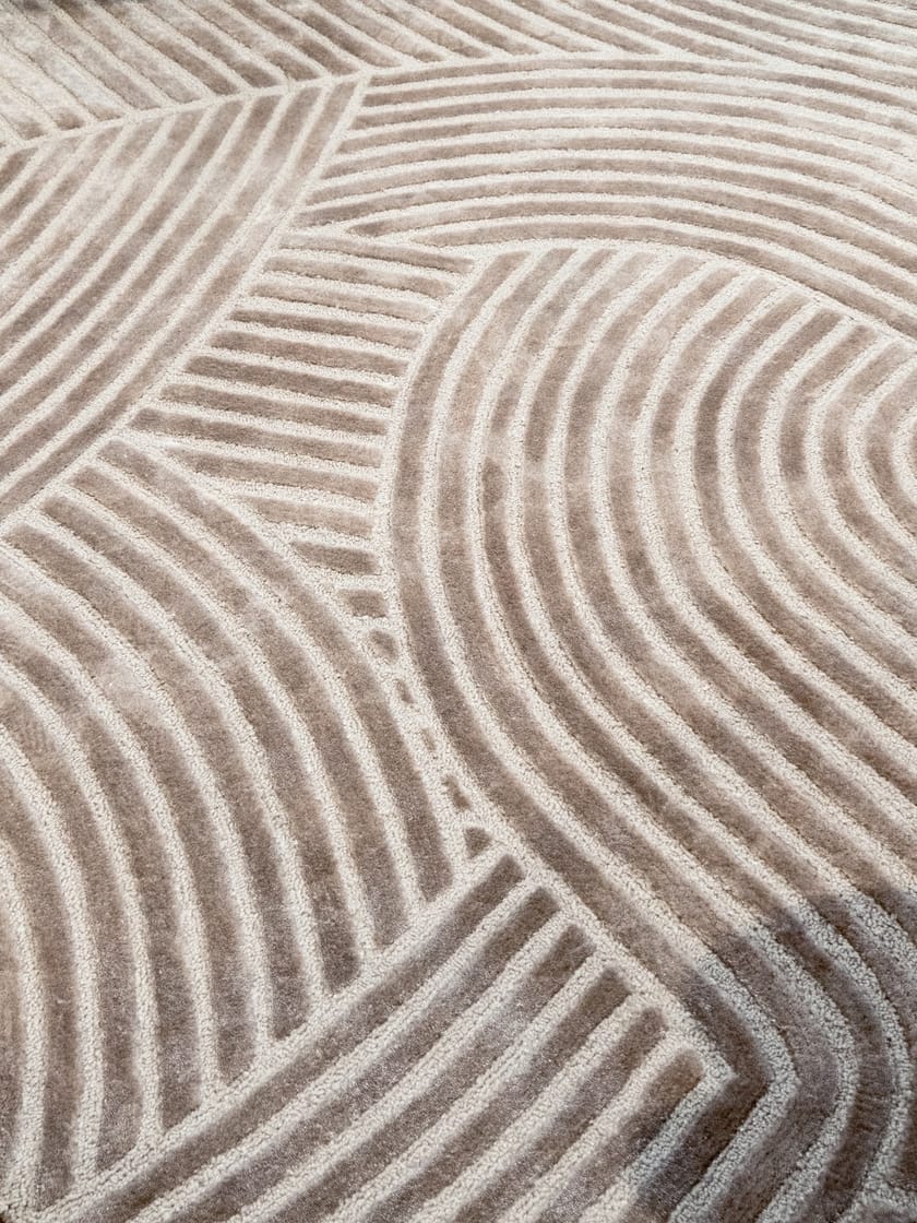 ZEN by Capital Collection - Tappeto rettangolare in lana e seta di bambù - 3
