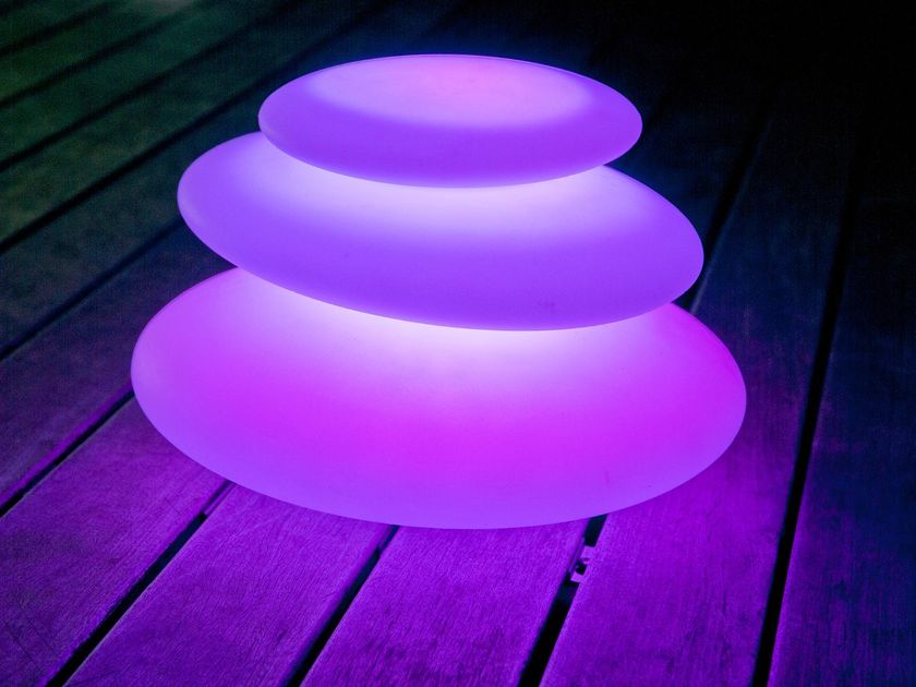 LED cordless plastic table lamp ZEN Original Collection By Smart and Green