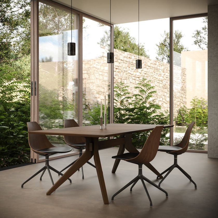 ZIBA | Sedia in legno impiallacciato By Case design Nazanin Kamali