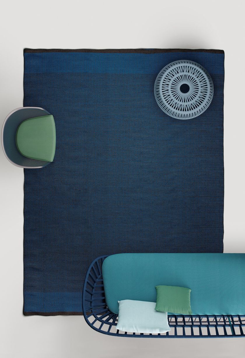 ZIGZAG Garden pouf By KETTAL design Emiliana design studio